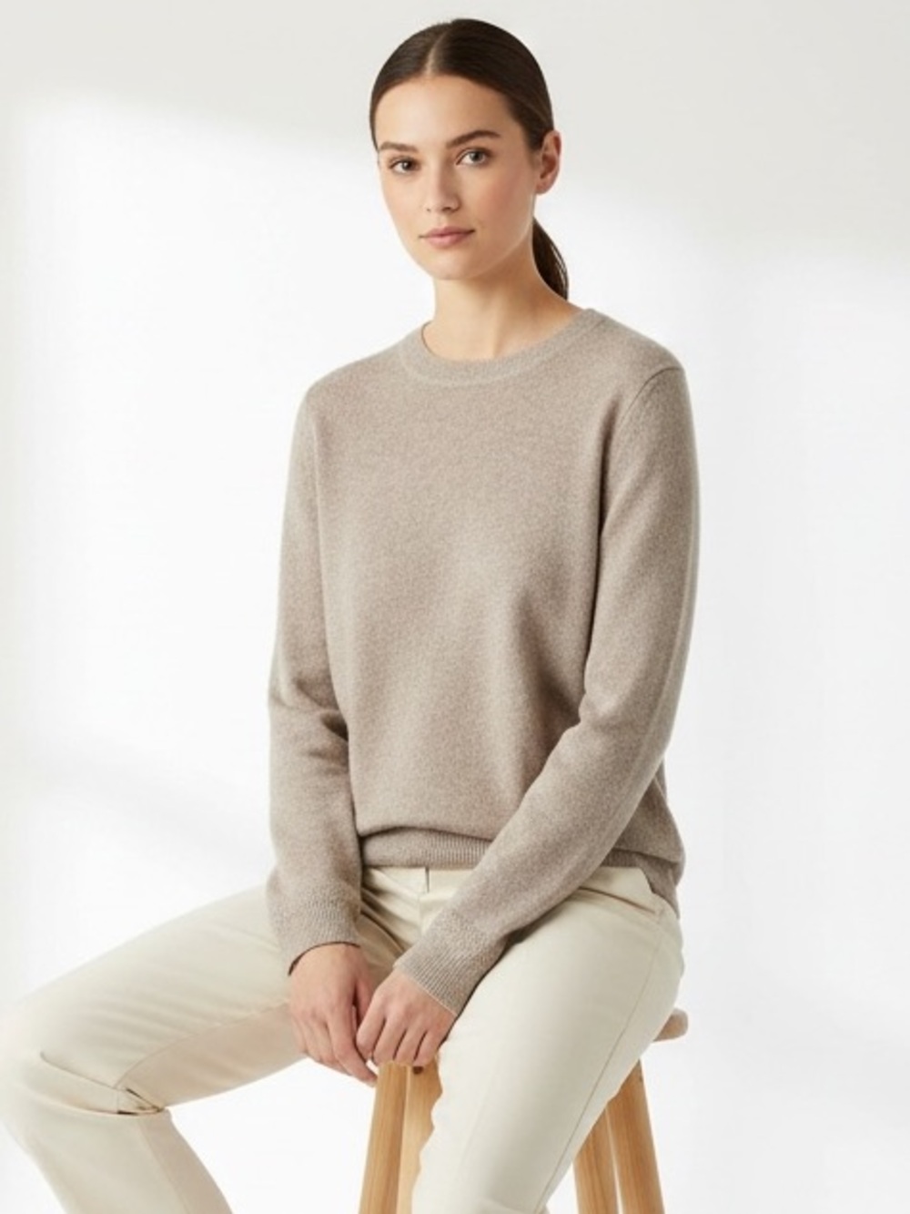 Banana Republic | LIKE NEW 100% cashmere lightweight knit sweater size medium